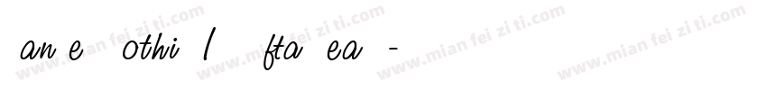 Handel Gothic ITC W01 Heavy字体转换